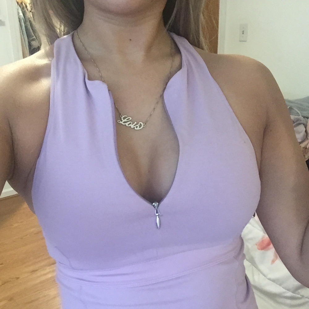 Lululemon purple tank top
